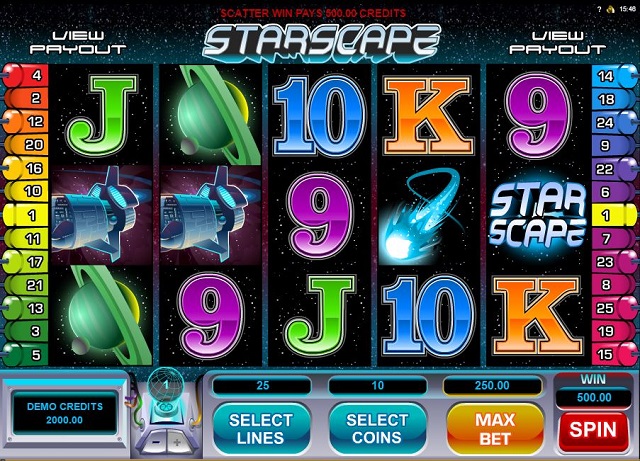 Игровой автомат Starscape